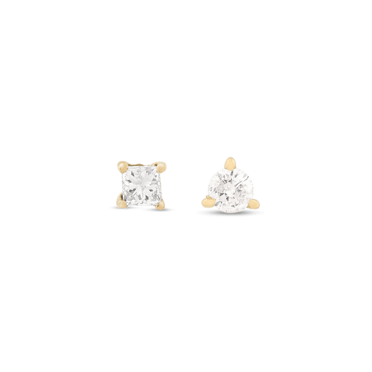 stone and strand Tiny Diamond Mismatch Studs Gift Set