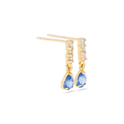 Stone And Strand Tiny Unicorn Gradient Drop Earrings