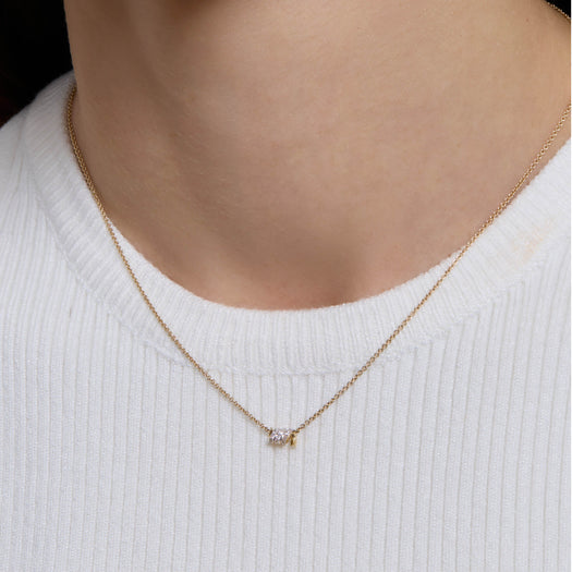 Stone And Strand Twinkling Twine Pave Chained Choker