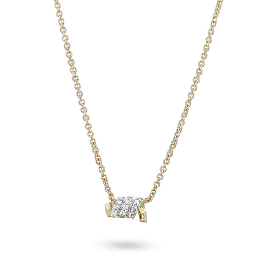 stone and strand Twinkling Twine Pave Chained Choker