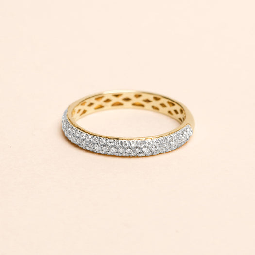 Stone And Strand Ultra Bold Micro Diamond For Eternity Band