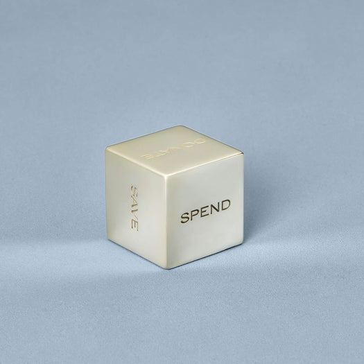 Stone And Strand Vintage Silver Decision Maker Dice