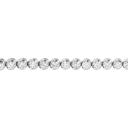 Stone And Strand White Gold Noble Diamond Tennis Bracelet