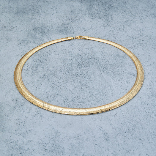 Stone And Strand Woven In Gold Grand Collar Necklace