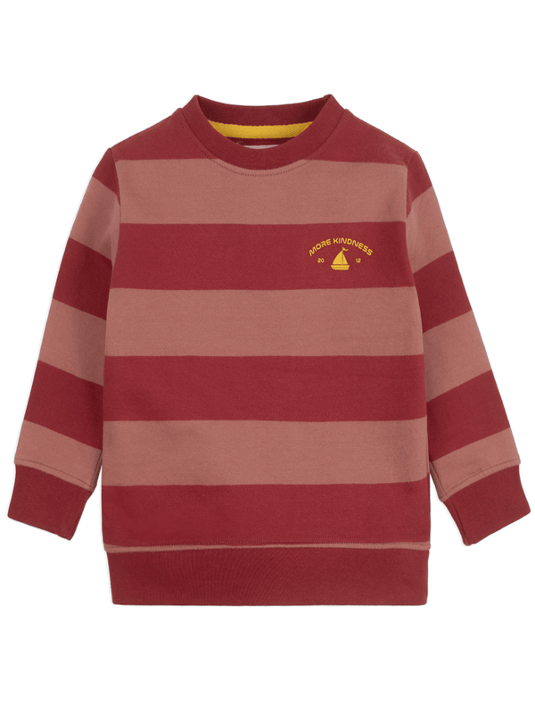 stone harbor BOY'S PREMIUM FLEECE STRIPER SWEATSHIRT