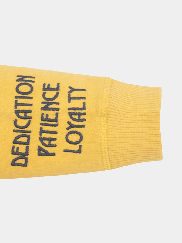 Stone Harbor BOY'S YELLOW FLEECE DROP SHOULDERS HOODIE