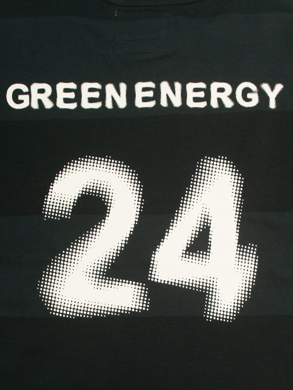 Stone Harbor MEN'S BLACK STRIPER OVERSIZED SWEATSIRT