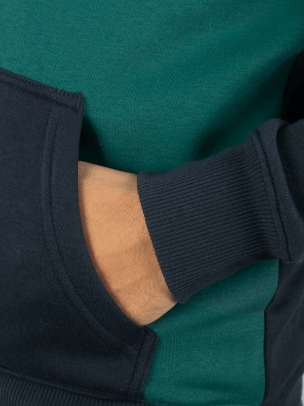 Stone Harbor MEN'S EXCLUSIVE CONTRASTING FLEECE HOODIE