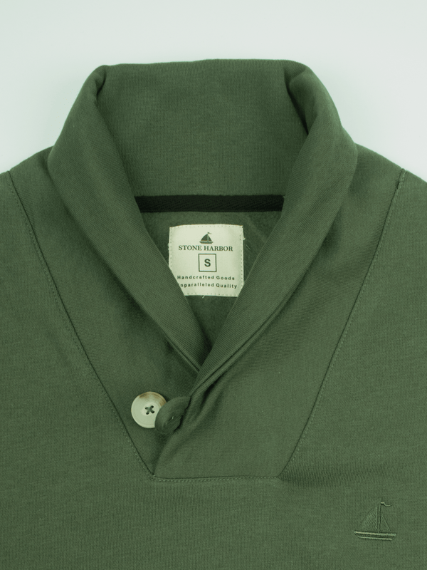 Stone Harbor MEN'S EXCLUSIVE FLEECE SHAWL NECK SHIRT