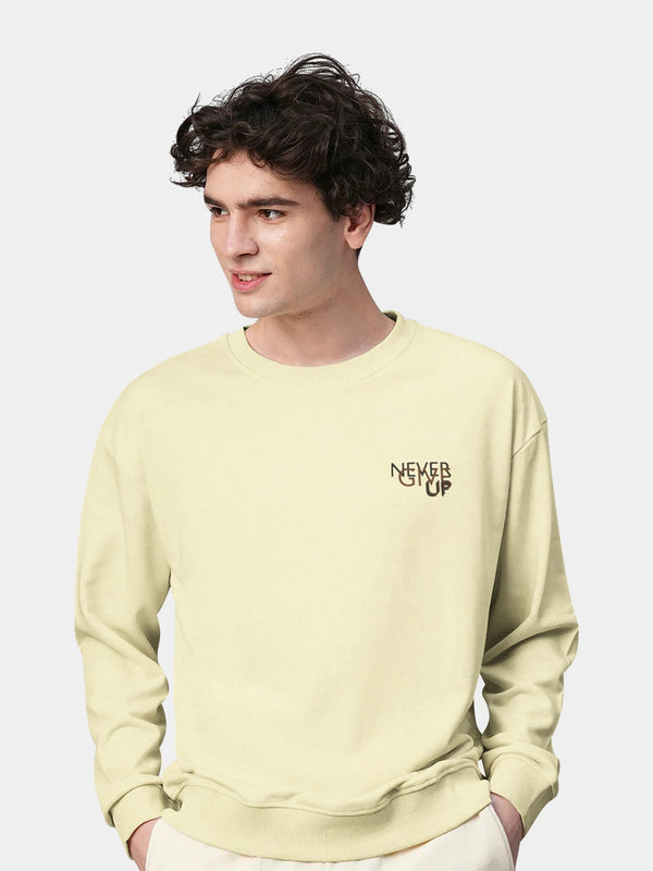 stone harbor MEN'S PREMIUM FLEECE OVERSIZED SWEATSHIRT