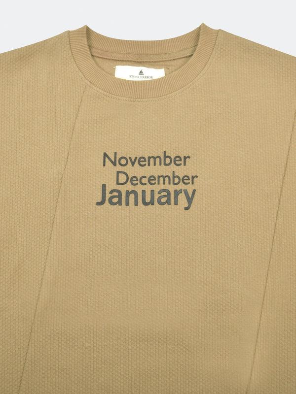 Stone Harbor MEN'S PREMIUM POPCORN CAMEL SWEATSHIRT