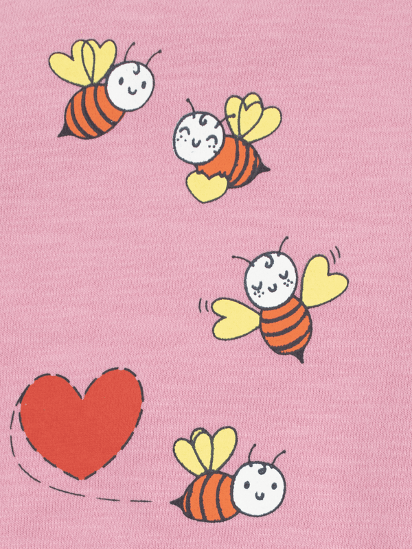 Stone Harbor MINI GIRL'S SWEETHEARTS PINK SWEATSHIRT