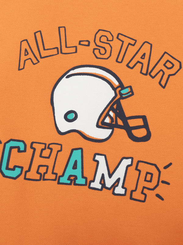 Stone Harbor BOY'S ALL STAR ORANGE T-SHIRT