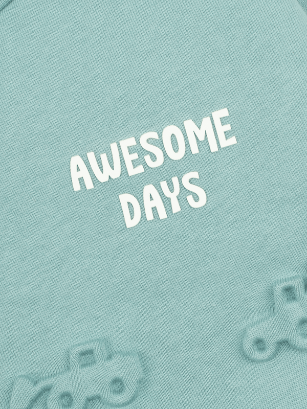 Stone Harbor BOY'S AWESOME TEAL FLEECE HOODIE