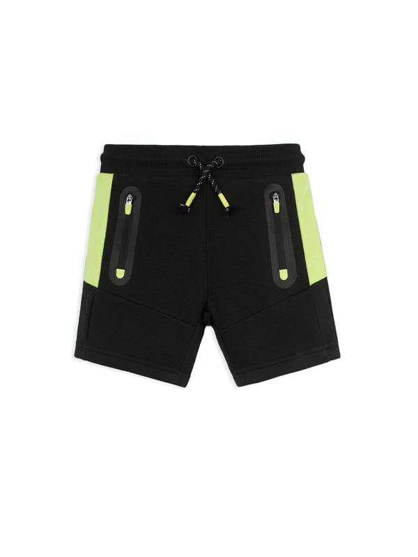 stone harbor BOY'S BLACK ADVENTURE SHORT