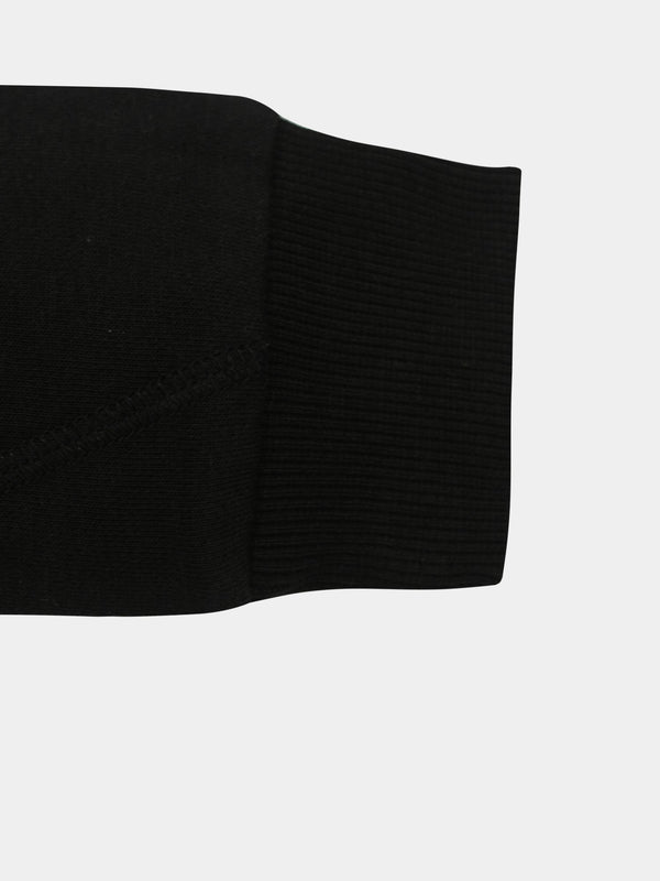 Stone Harbor BOY'S BLACK FLEECE ZIP THROUGH HOODIE