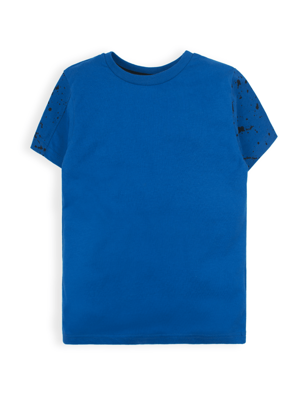 stone harbor BOY'S BLUE CREW NECK T-SHIRT
