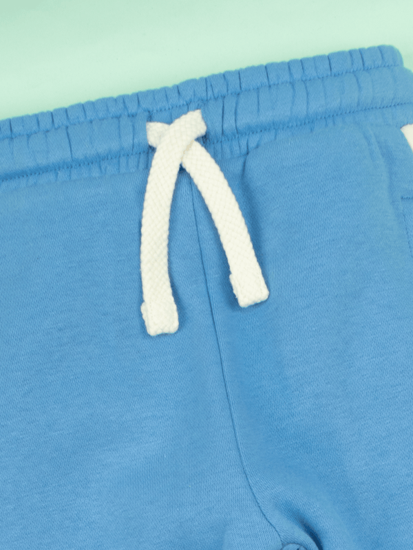Stone Harbor BOY'S BLUE PANELED FLEECE JOGGER