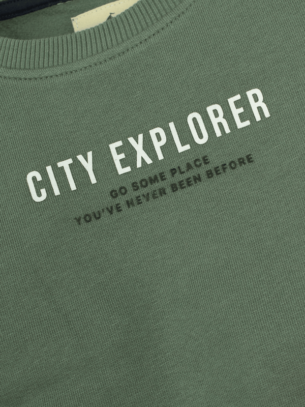 Stone Harbor BOY'S CITY EXPLORER FLEECE SWEATSHIRT