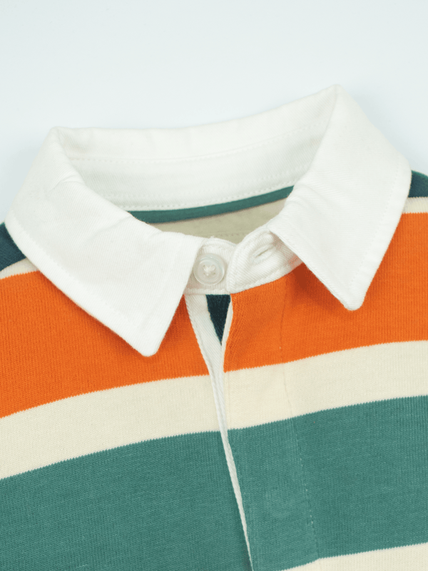 Stone Harbor BOY'S COOL DUDE STRIPER RUGBY