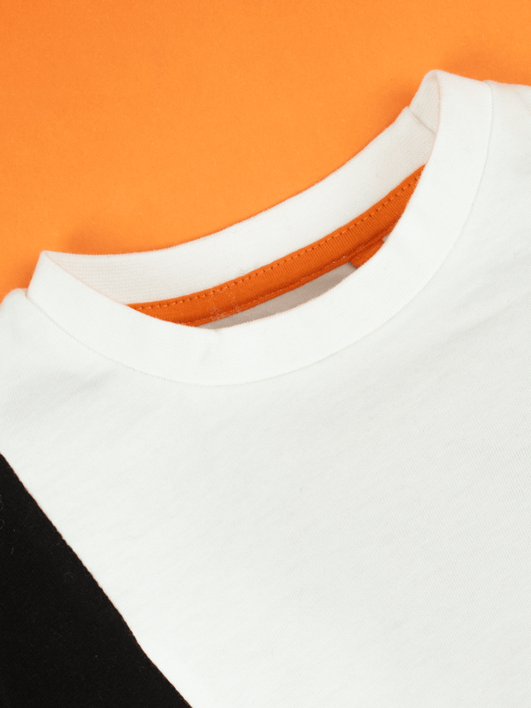 Stone Harbor BOY'S CUT AND SEW PANELED T-SHIRT