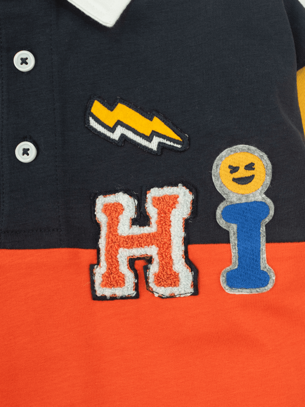 Stone Harbor BOY'S EXCLUSIVE COLOR BLOCK RUGBY