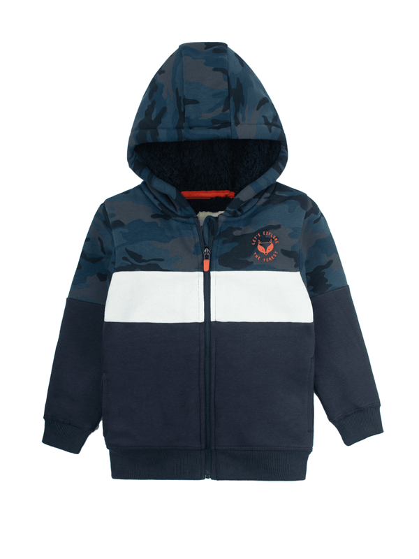 stone harbor BOY'S EXPLORER HEAVY FUR HOODIE