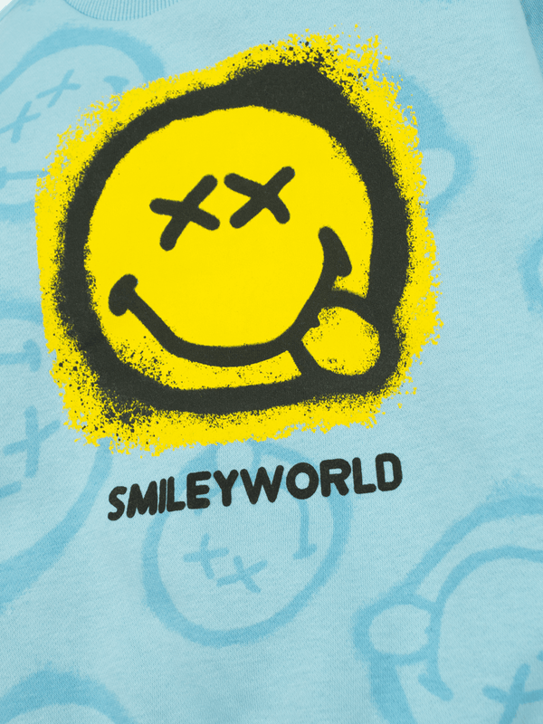 Stone Harbor BOY'S FLEECE SMILEY SWEATSHIRT