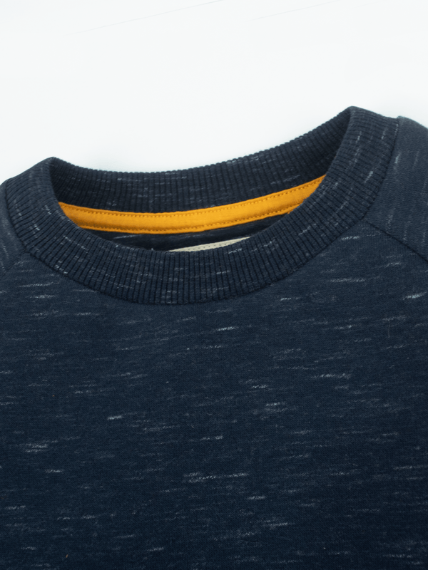 Stone Harbor BOY'S FLEECE TEXTURED NAVY SWEATSHIRT
