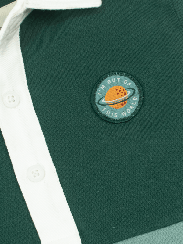 Stone Harbor BOY'S GREEN LONG SLEEVES POLO