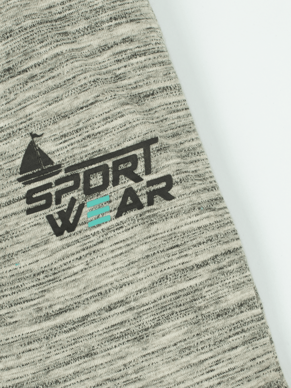 Stone Harbor BOY'S GREY MELANGE JOGGER TROUSER