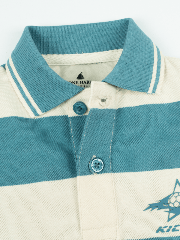 Stone Harbor BOY'S LUXE STRIPER POLO SHIRT