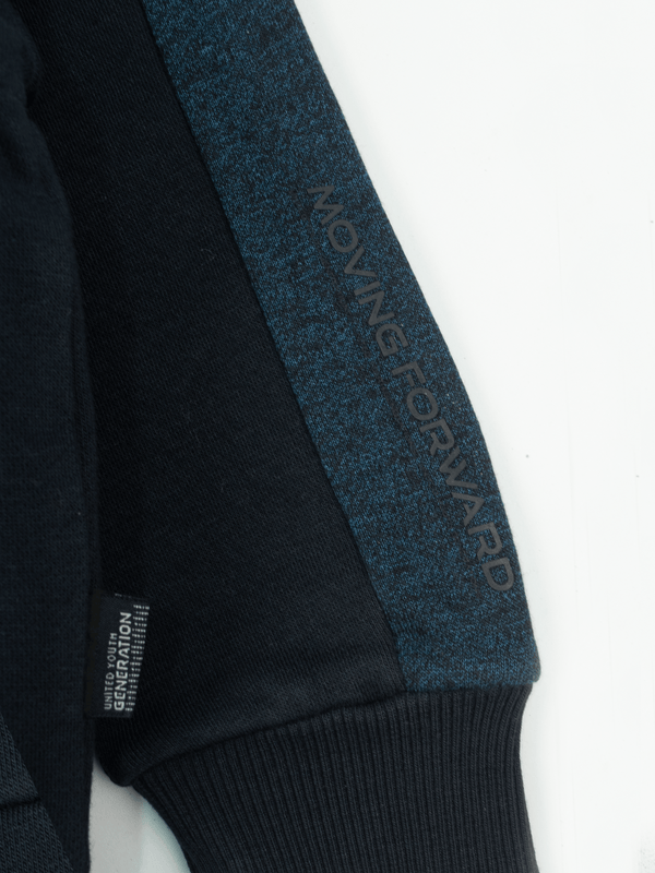 Stone Harbor BOY'S NAVY FLEECE ZIP THROUGH HOODIE