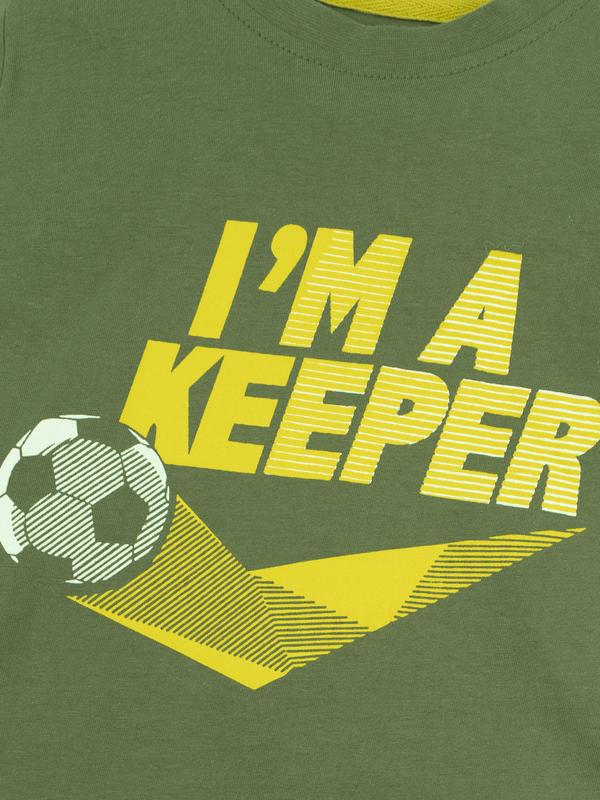 Stone Harbor BOY'S OLIVE GRAPHIC TRACKSUIT