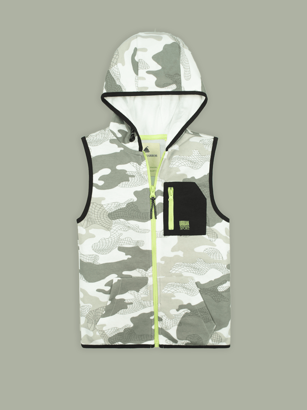 stone harbor BOY'S PREMIUM SLEEVELESS HOODY