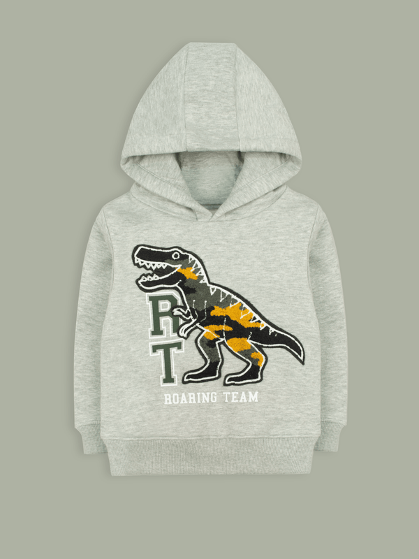 stone harbor BOY'S ROARING TEAM FLEECE HOODIE
