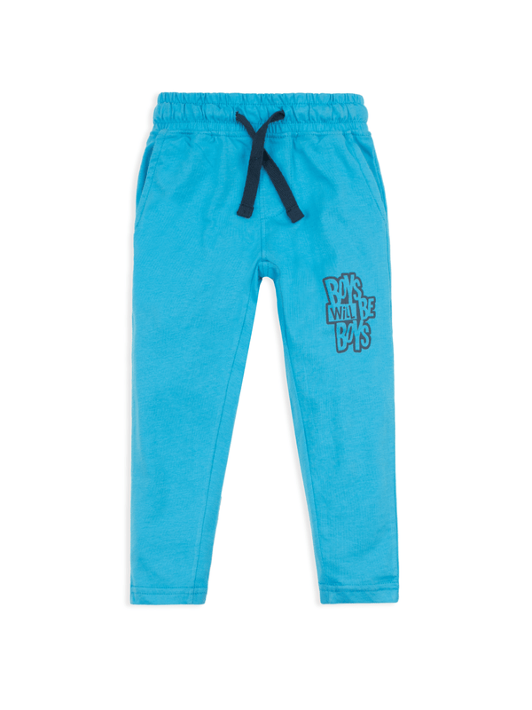 stone harbor BOY'S ROYAL BLUE GRAPHIC JOGGER