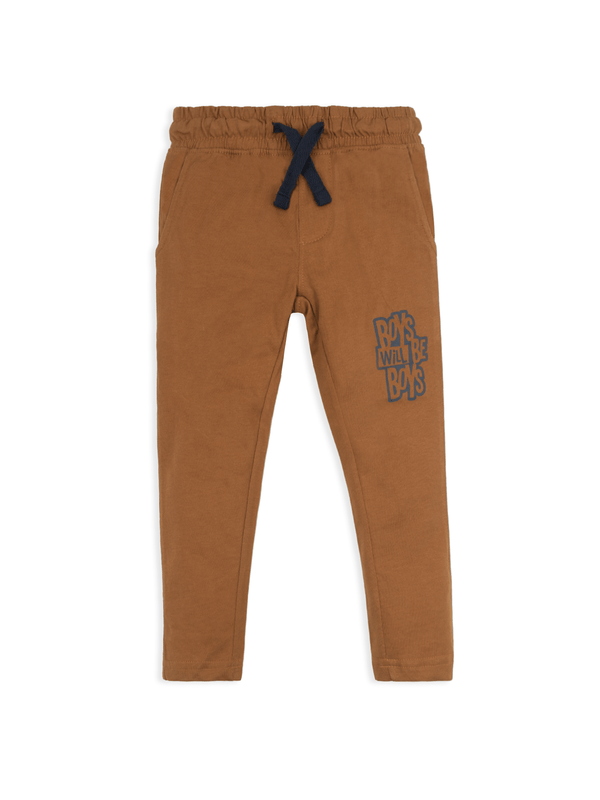 stone harbor BOY'S RUST GRAPHIC JOGGER