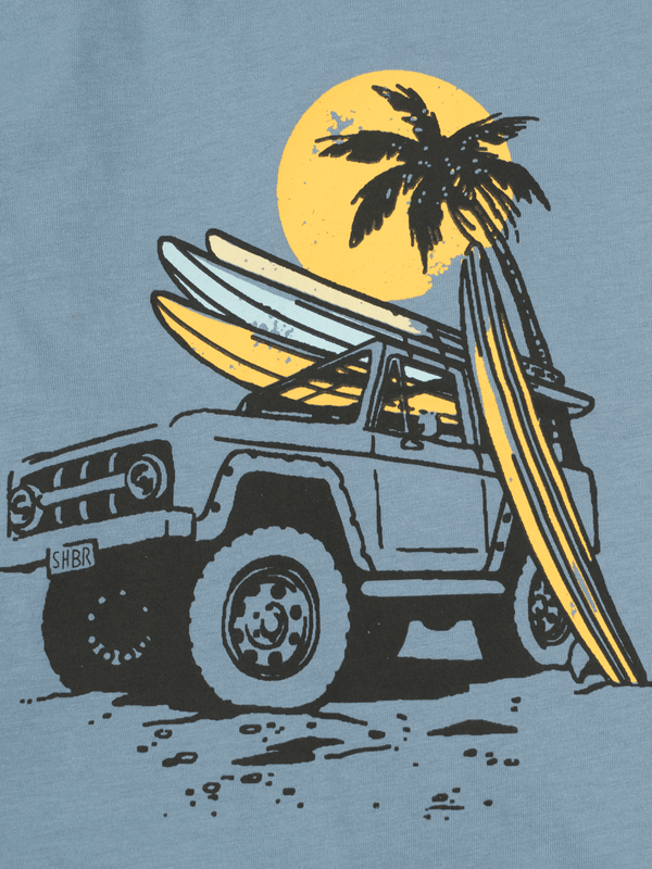 Stone Harbor BOY'S SLATE BLUE GRAPHIC TRACKSUIT