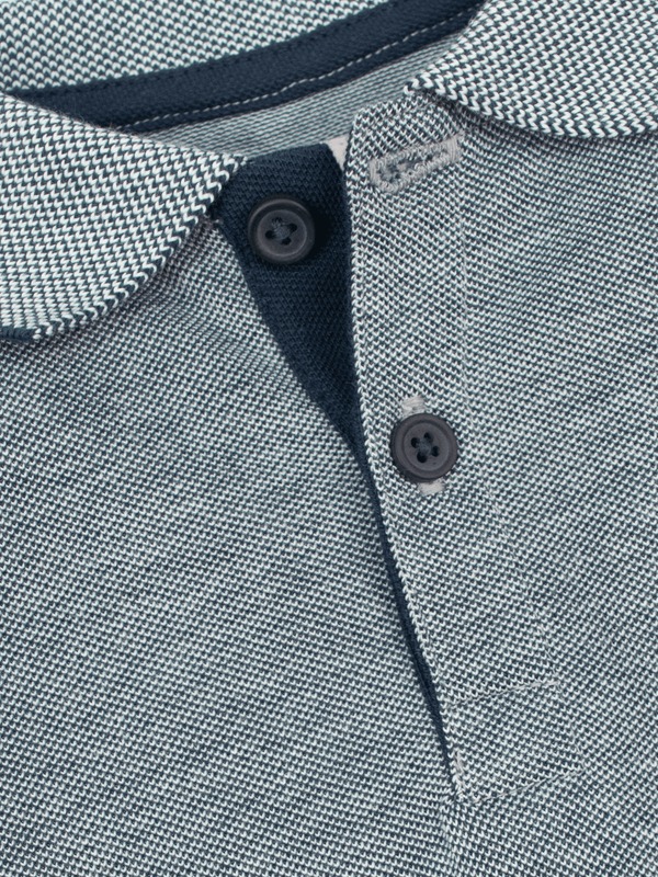 Stone Harbor BOY'S TEXTURED LONG SLEEVES POLO