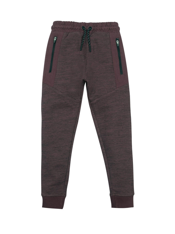 stone harbor BOY'S TEXTURED PLUM JOGGER