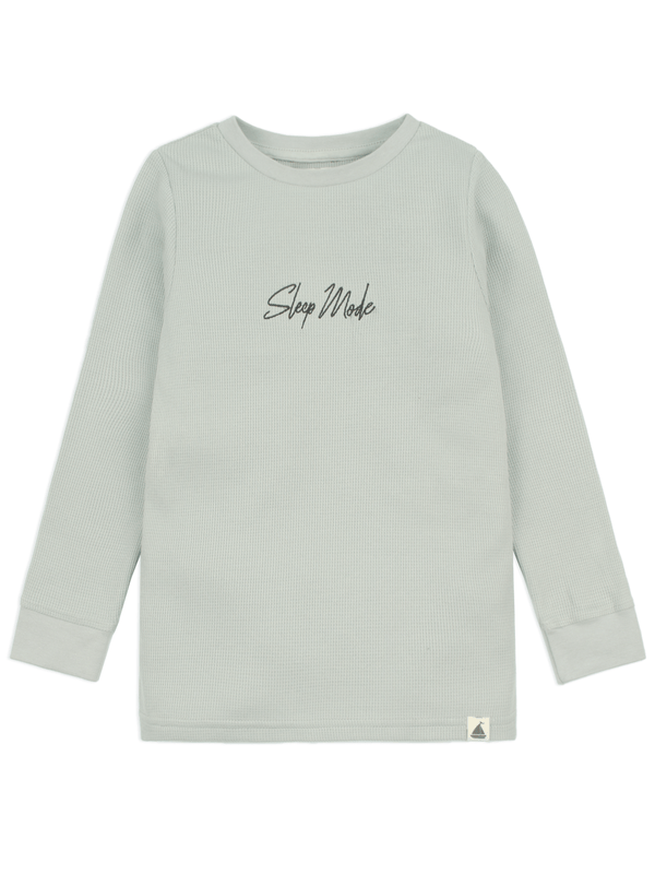 stone harbor BOY'S WAFFLE LONG SLEEVES T-SHIRT