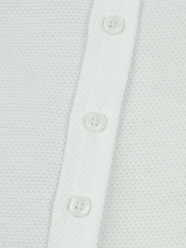 Stone Harbor BOY'S WHITE POPCORN CASUAL SHIRT