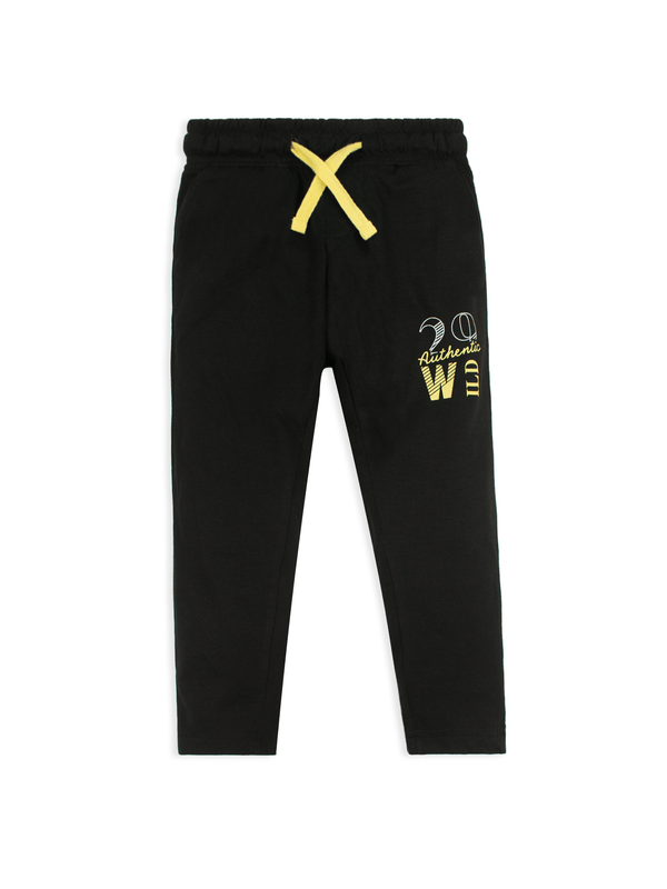 stone harbor BOY'S WILD BLACK JOGGER