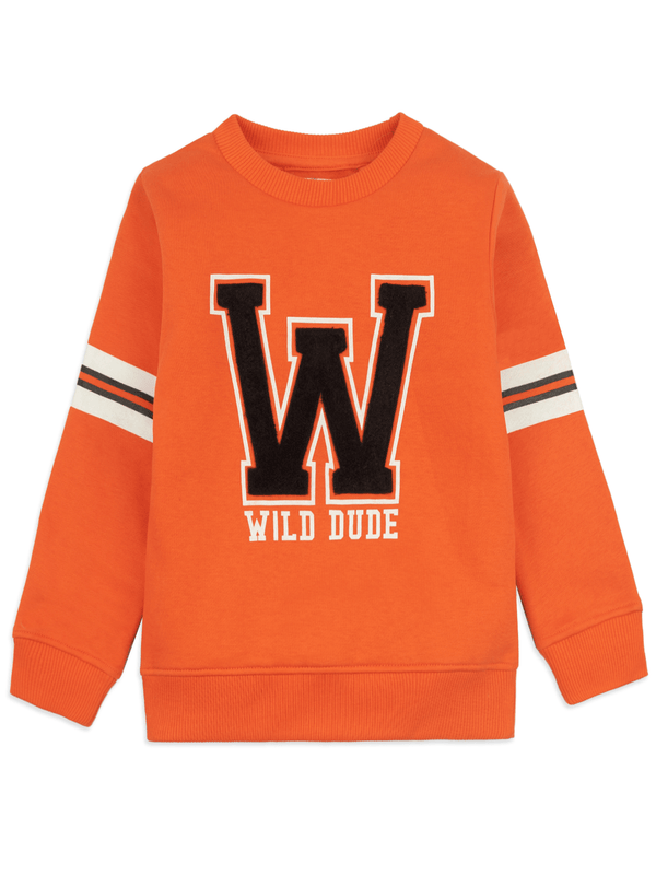 stone harbor BOY'S WILD DUDE FLEECE SWEATSHIRT