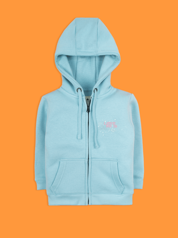 stone harbor GIRL'S BELIEVER FLEECE HOODIE