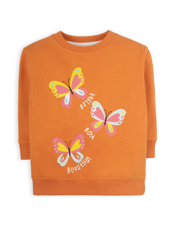 stone harbor GIRL'S BOLD FLEECE SWEATSHIRT
