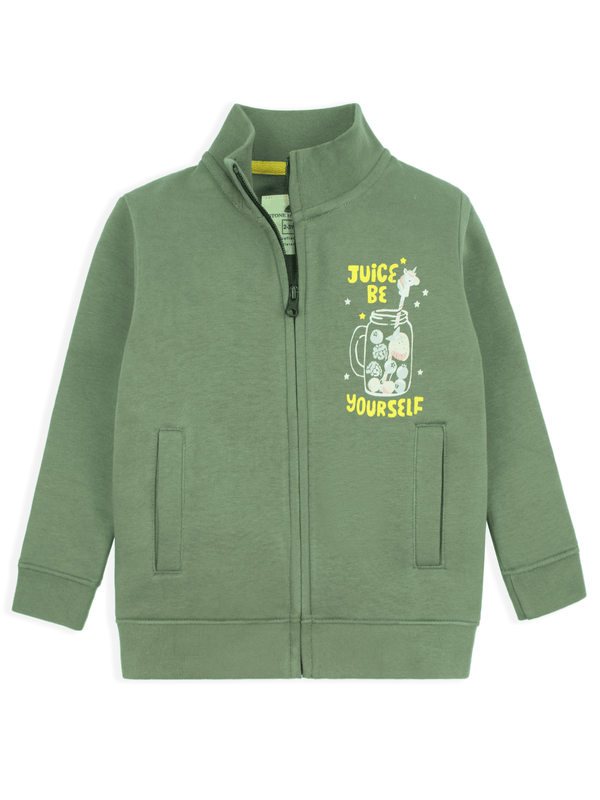 stone harbor GIRL'S FLEECE BE YOURSELF JACKET