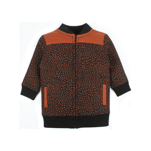 stone harbor GIRL'S FLEECE PANELED JACKET