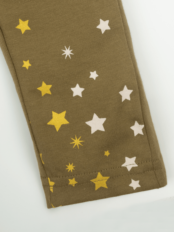 Stone Harbor GIRL'S GLITTERING STAR JOGGER